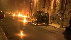 Violence at rallies to mark deadly police shooting in Greece Instructional Video