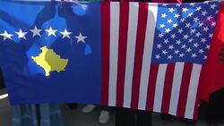 Women protest against Islamic headscarf ban News Clip