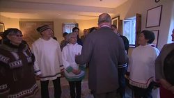 Prince Charles meets members of Inuit community visiting Wales from Canada News Clip