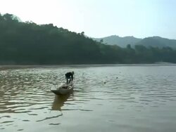 T/L HA Ho Chi Minh City traffic circle / Vietnam Stock Footage