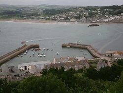 Cornwall's Resorts And Attractions Stock Footage