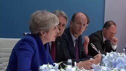Theresa May Meets President XI For G20 Talks News Clip
