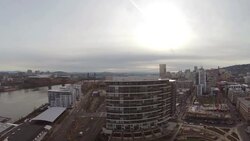 Aerial Portland NW Stock Footage