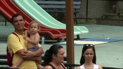 Chimpanzees, orangutans, elephants and other mammals at a zoo in Rio de Janeiro were given Christmas presents of seasonal fruits and panettone, a Christmas bread, usually sweet, which was made without sugar especially for the animals. News Clip