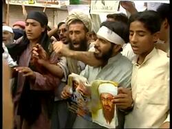 Latest pix of anti-US, pro-Taliban rally News Clip