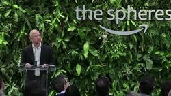 Amazon Unveils 'Spheres' Green Space In Seattle News Clip