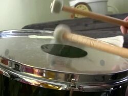 Playing Drum Stock Footage