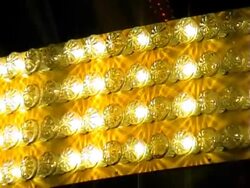 blinking yellow lights Stock Footage