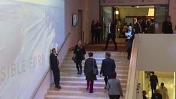 CLEAN : WEF participants await Trump speech in Davos News Clip