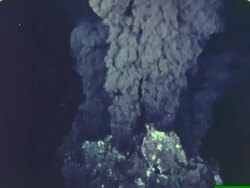 Discovery of hydrothermal vents Stock Footage