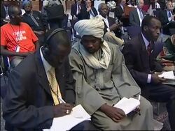 2nd day of peace talks boycotted by main rebel leaders, UN envoy comment News Clip