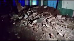 CLEAN : Damage in Oaxaca City after 8.2 quake shakes Mexico News Clip