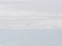 WS AERIAL ZOShot of  Sandbanks all way to Romo / Ribe, Denmark Stock Footage