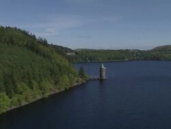 Lake Vynwy Stock Footage