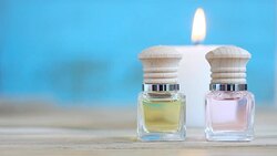 HD:Aromatherapy massage oil. Stock Footage