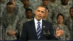 Obama addresses US troops on Veterans' Day News Clip