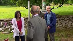 Prince Charles and Camilla attend a street party in Gloucestershire News Clip