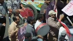 Thousands of protesters demand end to military rule News Clip