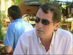 Kosovo Albanians react to President Bush's visit to Albania News Clip