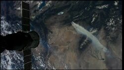 Extent of Colorado wildfires as seen from ISS Instructional Video