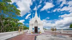 wat phra phuttha chai Saraburi Stock Footage