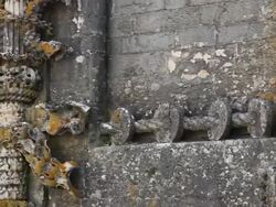 Tomar, Convent of the Order of Christ (Convento de Cristo), Manueline window, 1510-13 late Gothic Manueline style Stock Footage
