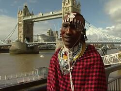 Maasai warriors enter London marathon to raise money for village News Clip