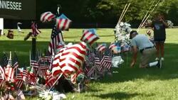 Four Marines and One Sailor Killed In Military Center Shootings In Chattanooga, Tennessee Stock Footage