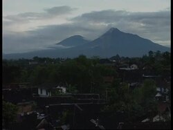 Indonesia - Mount Merapi volcano erupts News Clip
