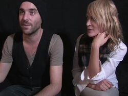 Metric Interview (clip 7) Stock Footage