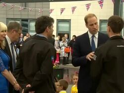 Prince William Visits Bradford News Clip