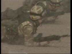Combined force exercise by British troops Instructional Video