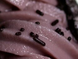 CHOCOLATE-FROZEN DESSERT-1080HD Stock Footage