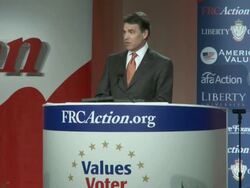 Texas Governor RIck Perry Stock Footage