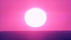 Setting Sun  - Aerial View - South Dakota, Tripp County, United States Stock Footage