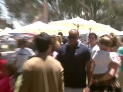 20th Anniversary 'A Time For Heroes' Celebrity Carnival Sponsored By Disney Stock Footage