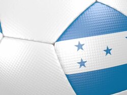 soccer ball Honduras Stock Footage