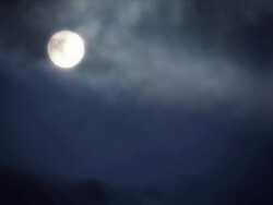 Moon timelaps Stock Footage