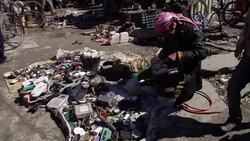 CLEAN : Residents of Syrias Aleppo sell News Clip
