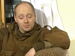 INTERVIEW Aksel Hennie on how much Norweigan he speaks in the movie at the Age of Heroes Set Visit at Haugesund . (Footage by WireImage Video/GettyImages) Stock Footage