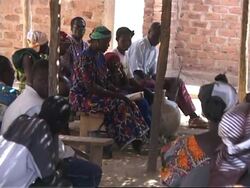 People coming into capital from countryside for safety Instructional Video