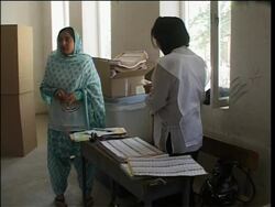 WRAP Voting, security, officials, disabled voters, women voting, Helmand News Clip