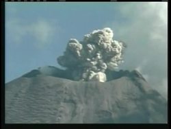 Ecuador's Tungurahua volcano sends up a column of ash and steam, with experts warning of a major eruption with a matter of days or weeks. Villagers near the slopes of 16,575-foot the volcano are evacuating. News Clip
