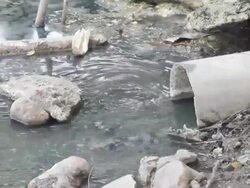 Water Pollution. Stock Footage