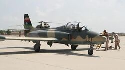 CLEAN : Libya air academy turned base in battle against IS News Clip