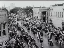 HOME TOWN WELCOMES EISENHOWER News Clip