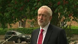 Jeremy Corbyn Interview re Prince Philip Retiring News Clip