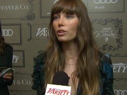 INTERVIEW: Jessica Biel on how she feels to be receiving this honor at Variety's 4th Annual Power Of Women Event Presented By Lifetime Stock Footage