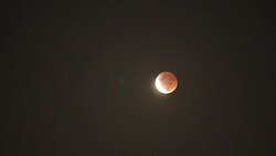 HD Time-lapse: Lunar eclipse Stock Footage