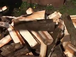HD: Firewood Stock Footage